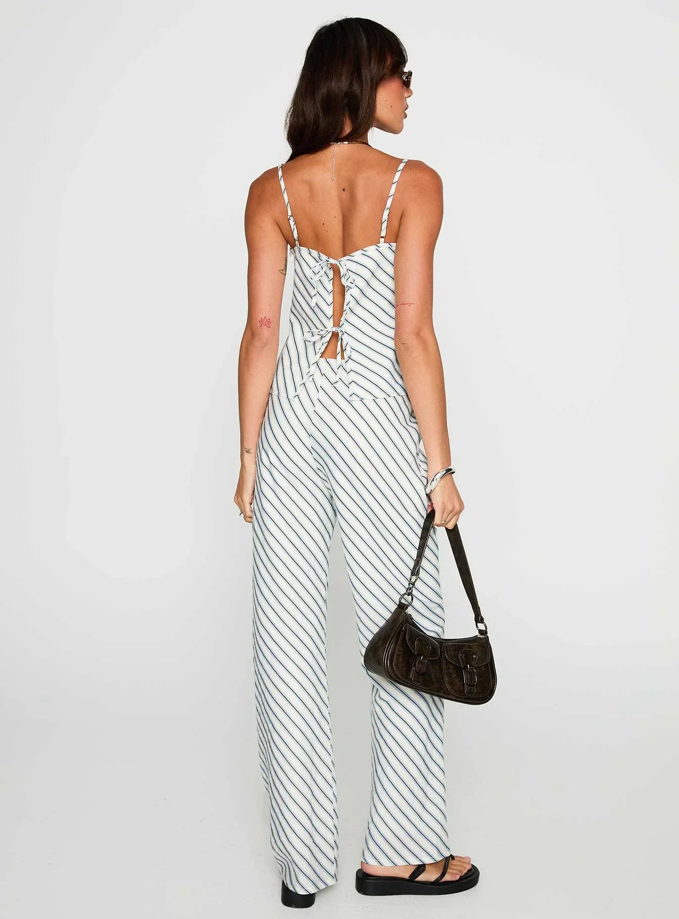 Born To Brag Set Blue Stripe