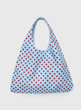 Mayda Tote Bag Red Blue Polka
