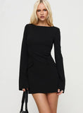 Carters Long Sleeve Mini Dress Black