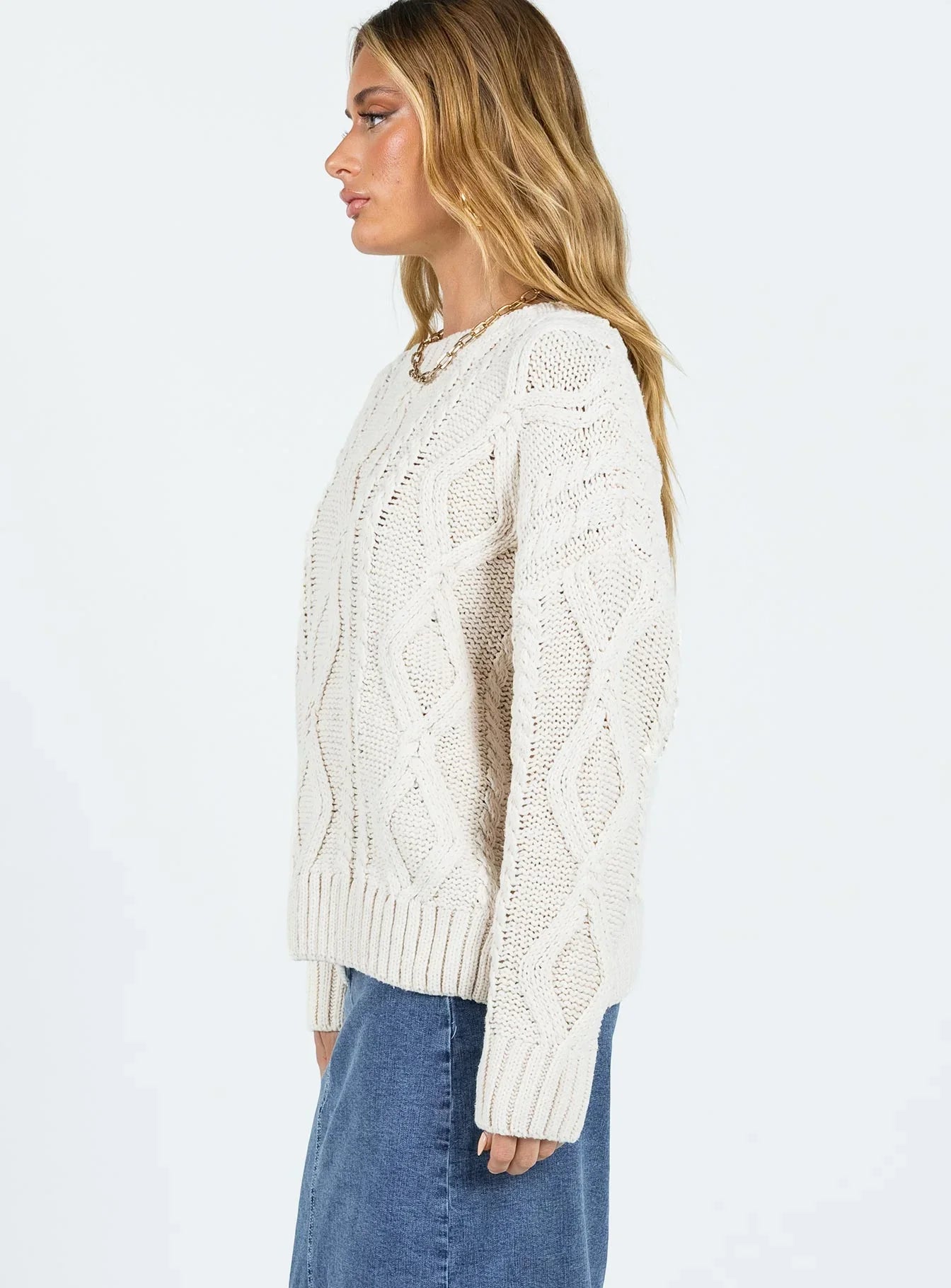 Anaya Oversized Sweater Beige