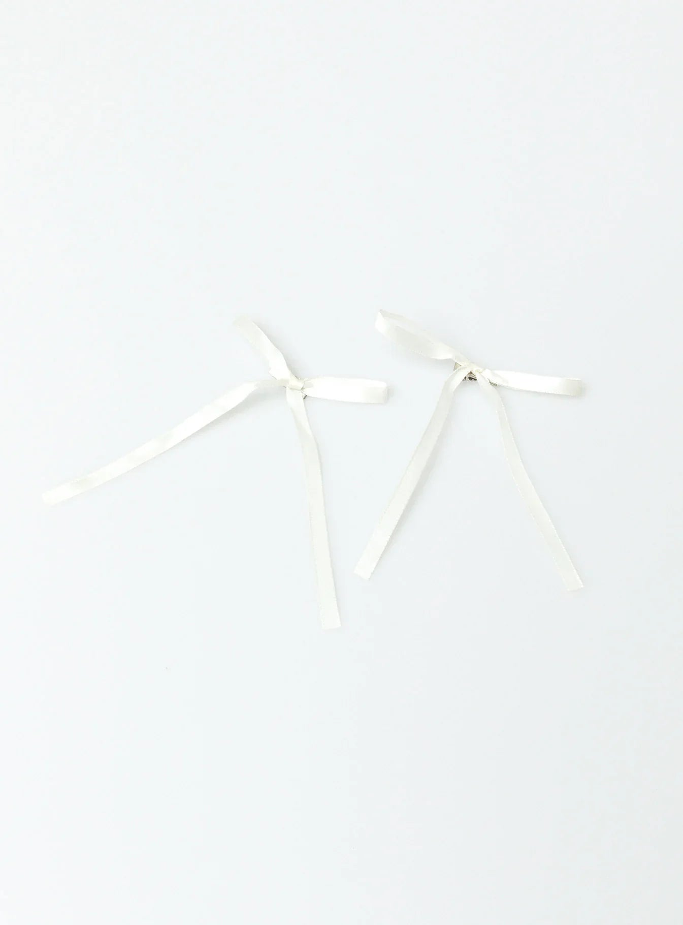 Dee Hair Bows White