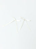 Dee Hair Bows White
