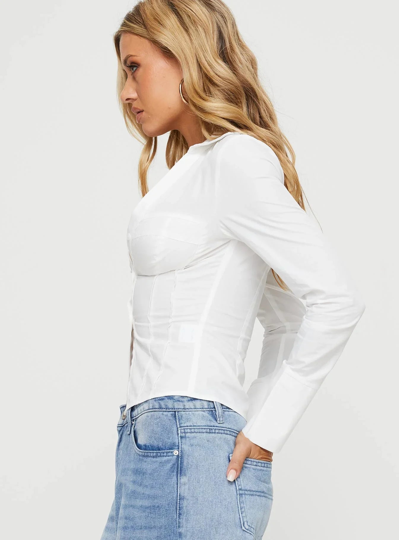 Zifa Shirt White