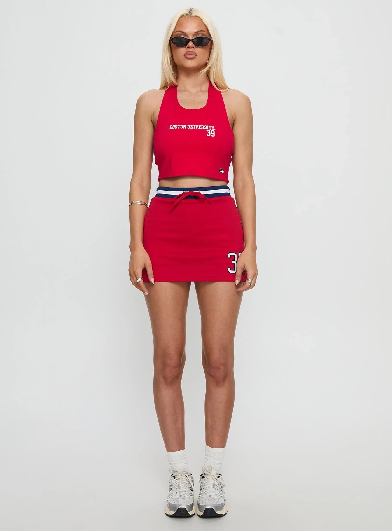 Boston University Basketball Skirt Red