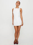 Yumiko Romper White Tall