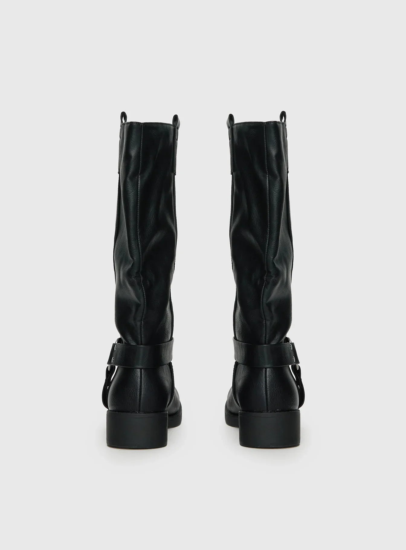 Wrecked Western Boots Black