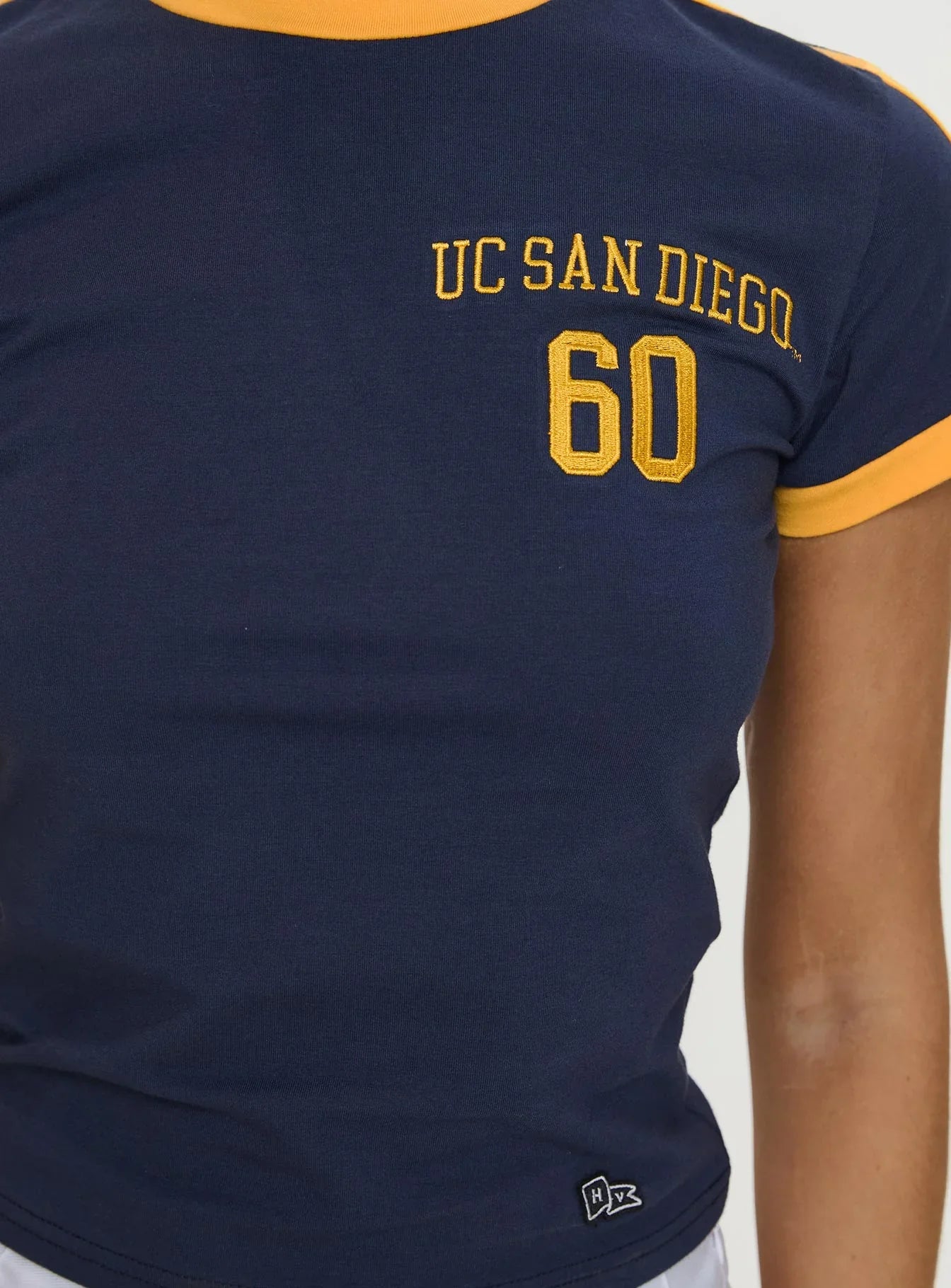 UCSD Goalie Baby Tee Navy