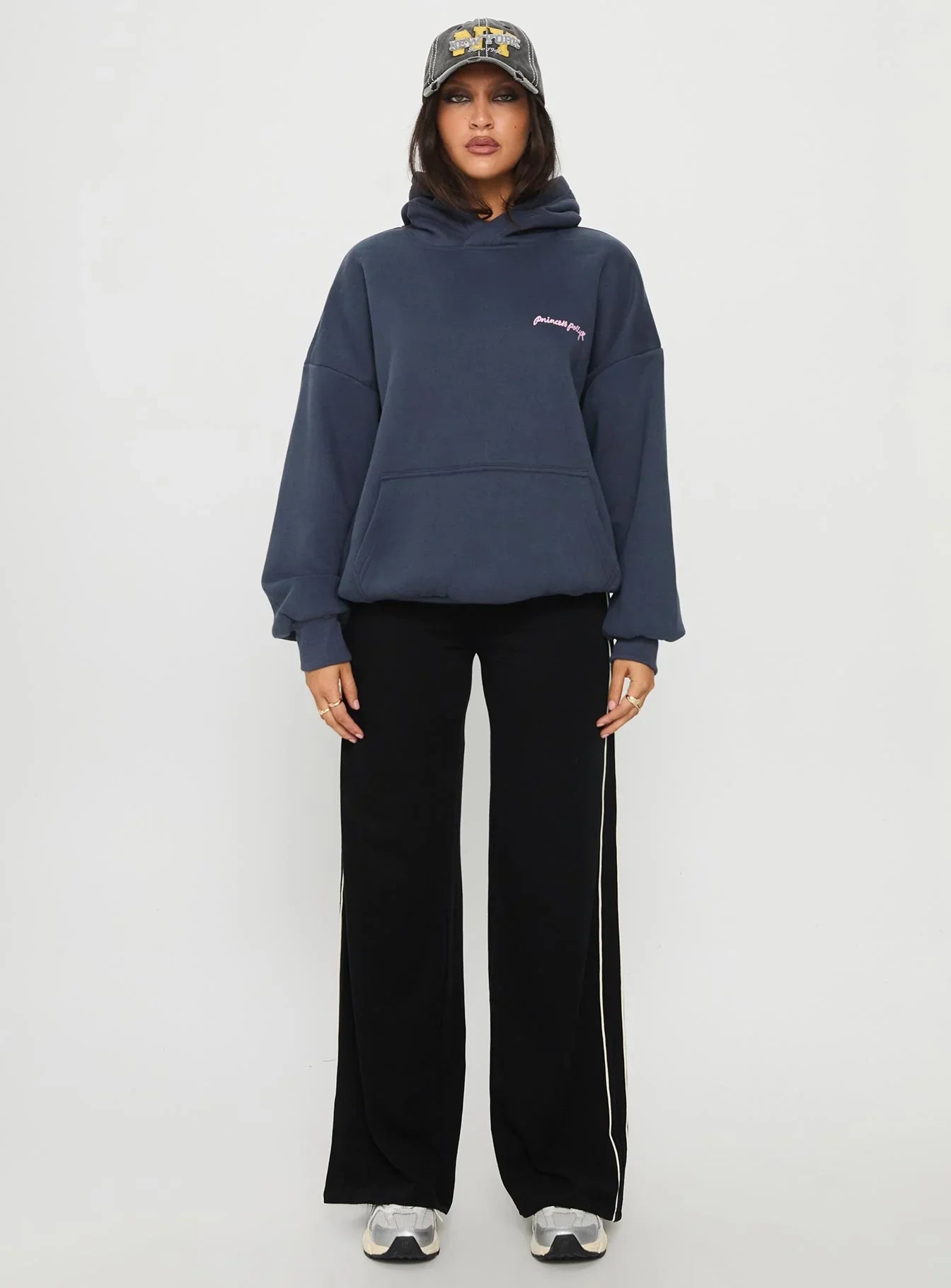 Ascenda Straight Leg Track Pant Black