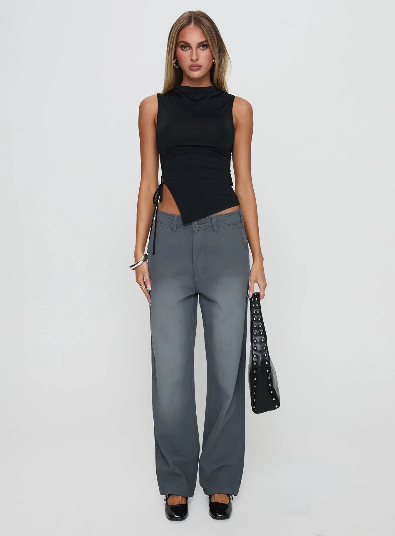 Solarah Tie Side Top Black