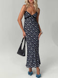 Emily Maxi Dress Black Floral