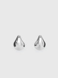 Dazzling Teardrop Earrings Silver