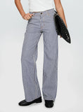 Top Model Jean Navy Stripe