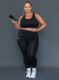 Unstoppable Activewear 7 8 Leggings Black Curve