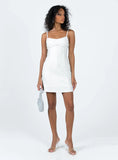 Lunara Mini Dress White