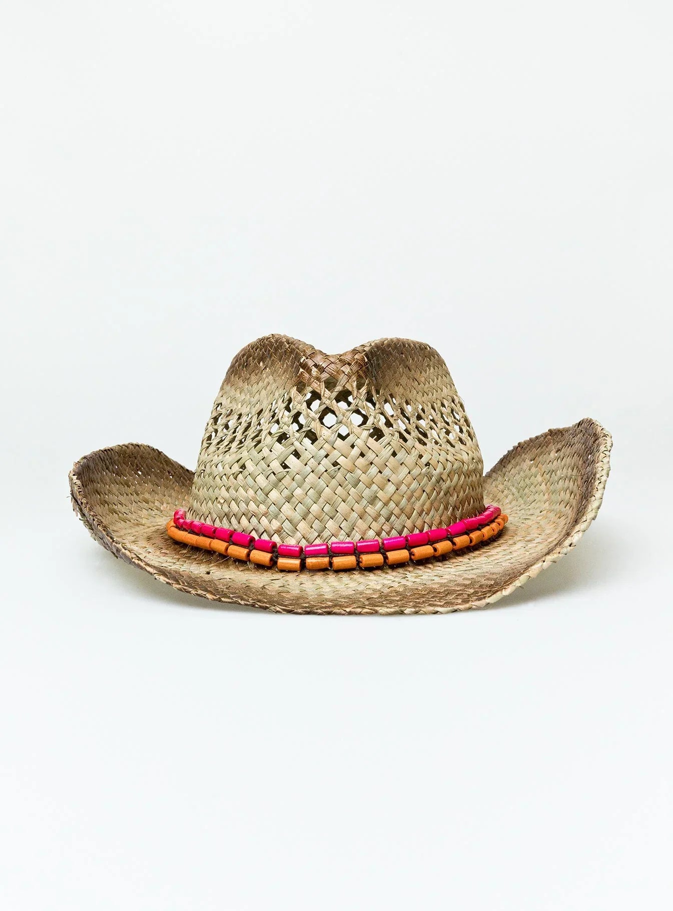 Hayward Cowboy Hat Brown Pink