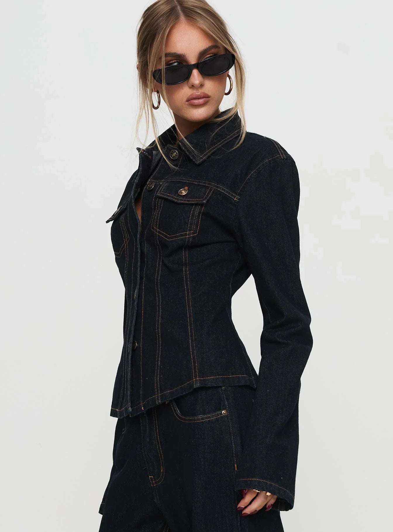 Rider Denim Jacket Dark Denim