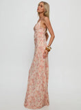 Magnolias Splice Maxi Dress Vintage Multi