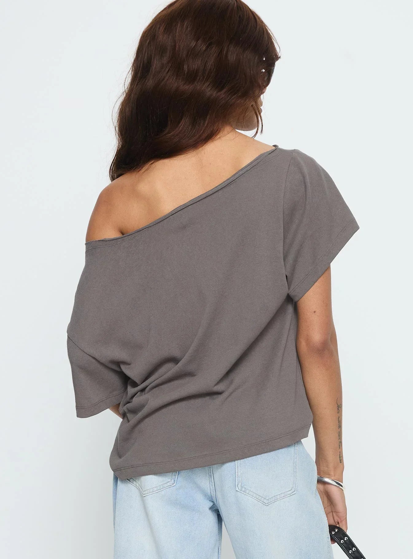 American Tune Graphic Top Washed Black