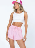 Beach House Shorts Cord Pink