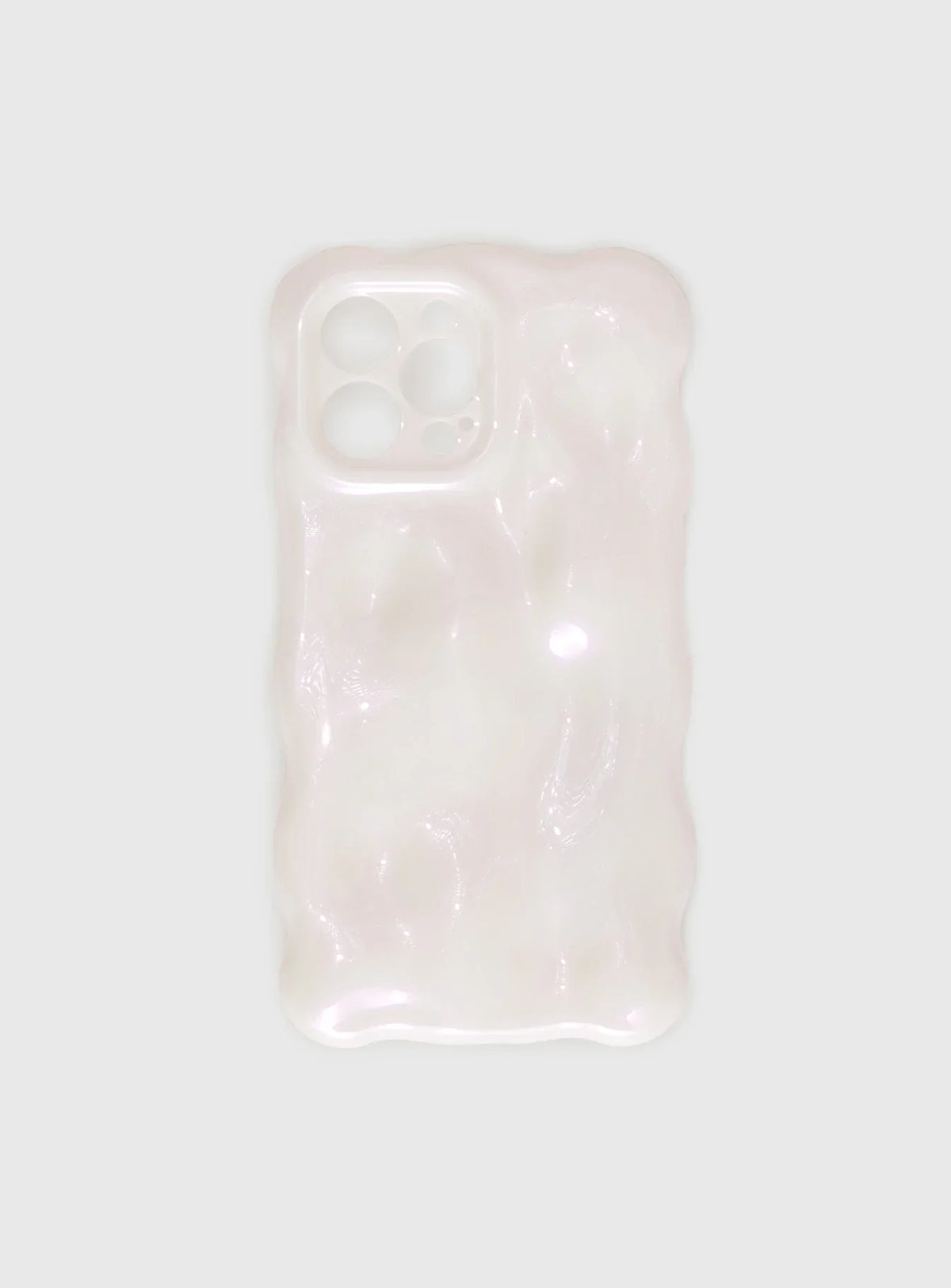 Maceline iPhone Case White Pink