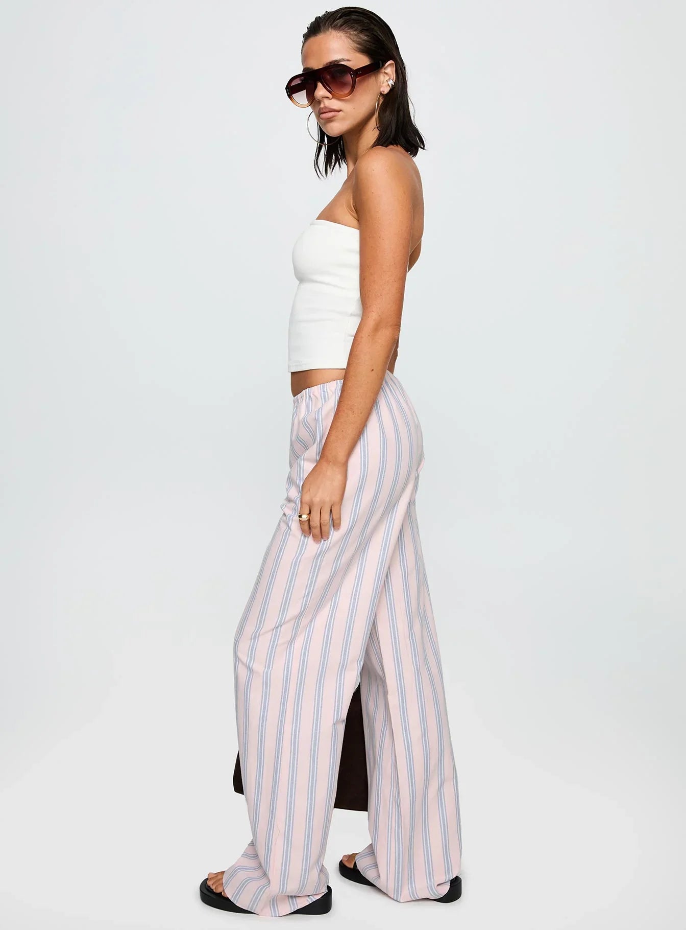Limestone Pants Pink Multi