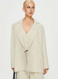 Wyoming Blazer Oatmeal