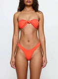 Getting Warmer Bikini Top Orange