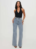 Thearlie High Rise Flared Jeans Light Wash