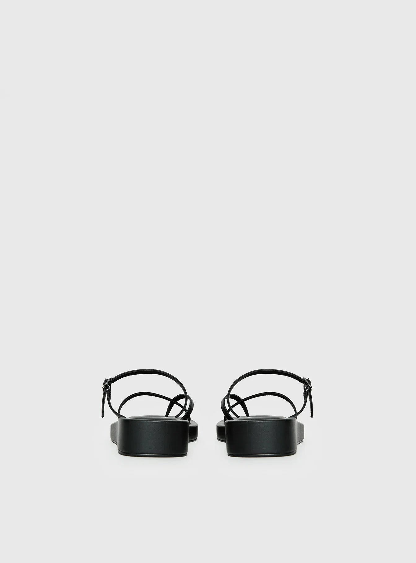 Riki Mini Belt Sandals Black
