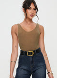 Yolando Bodysuit Taupe