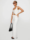Parklea Linen Blend Pants White