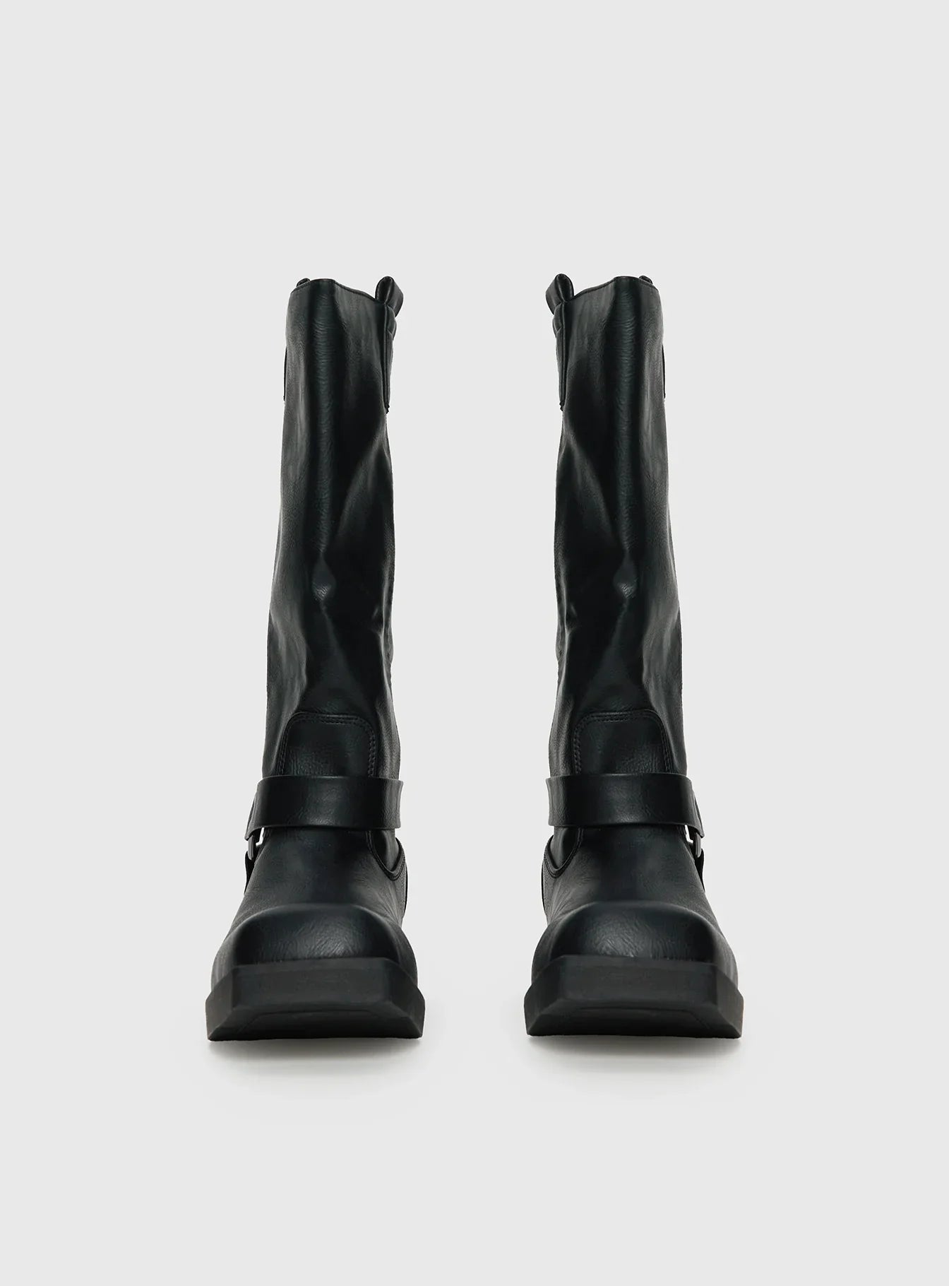Wrecked Western Boots Black