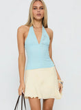 Your Best Girl Mini Skirt Cream