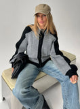 Asrar Jumper Grey Black