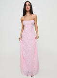 South Of France Maxi Dress Pink Petite