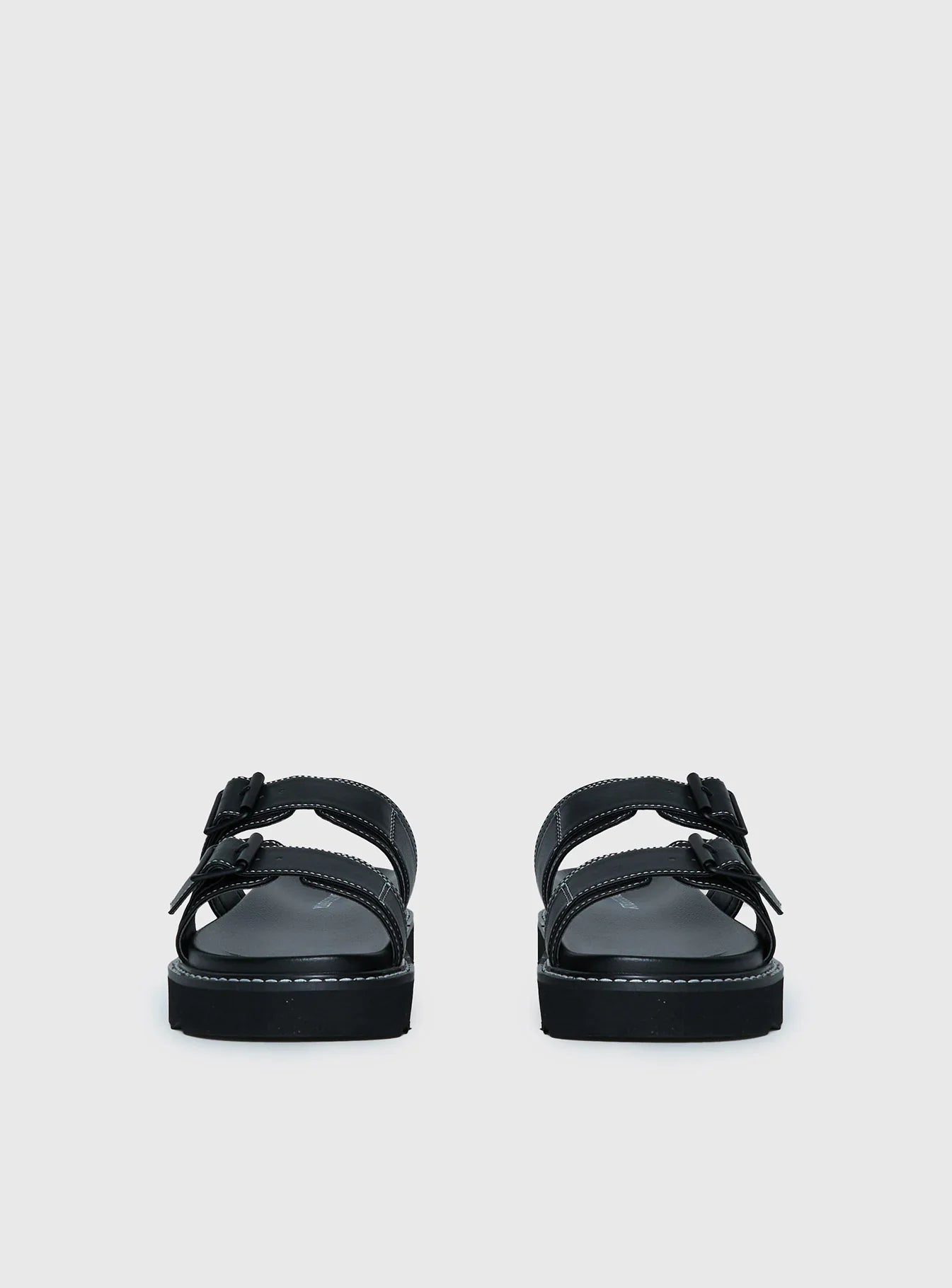 Ma Belle Sandals Contrast Stitch
