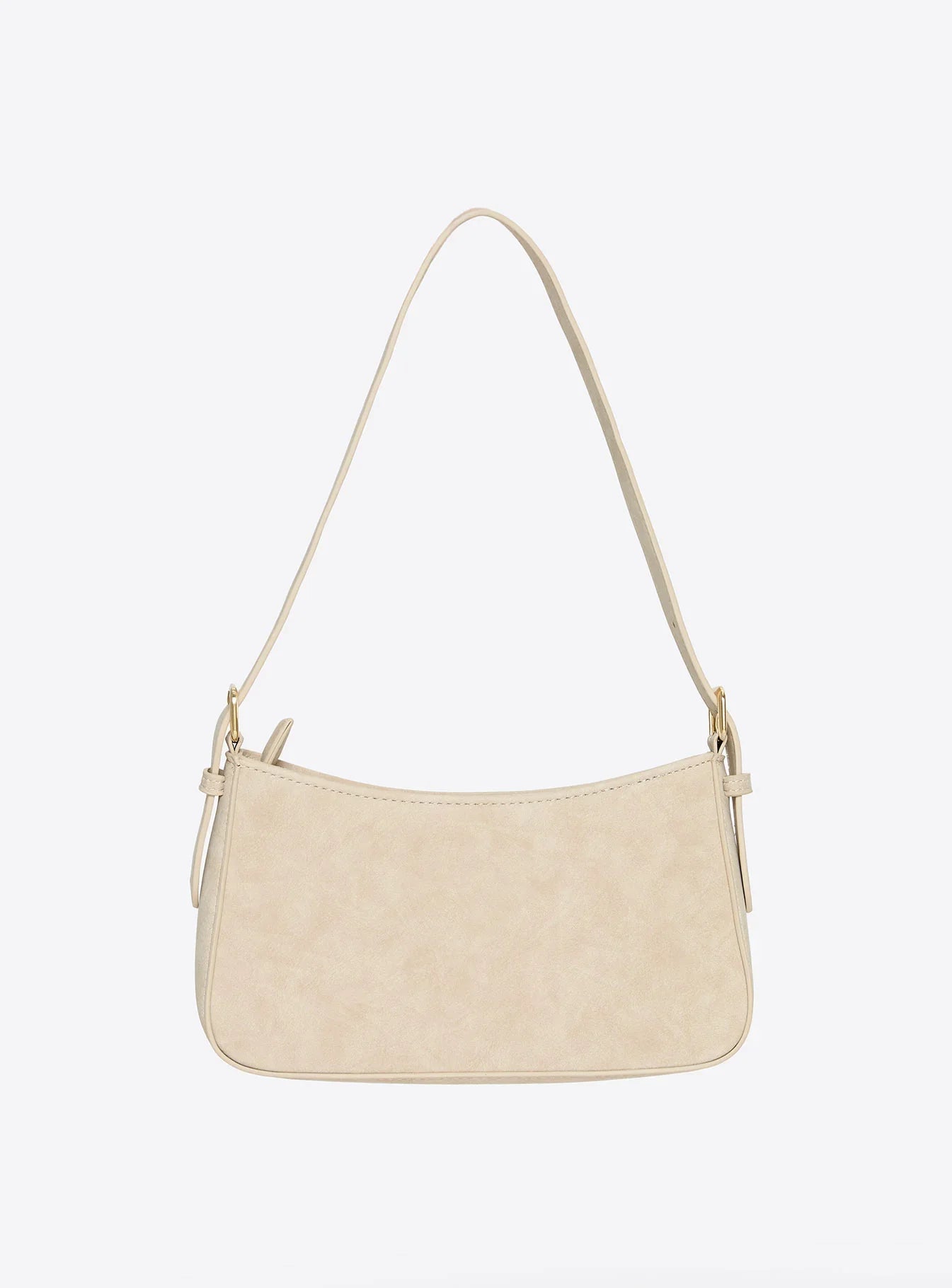 Peta Jain Lilu Bag Cream Faux Suede