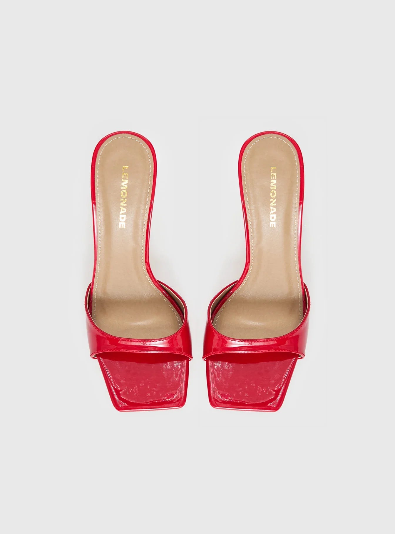 Caroline Heels Red