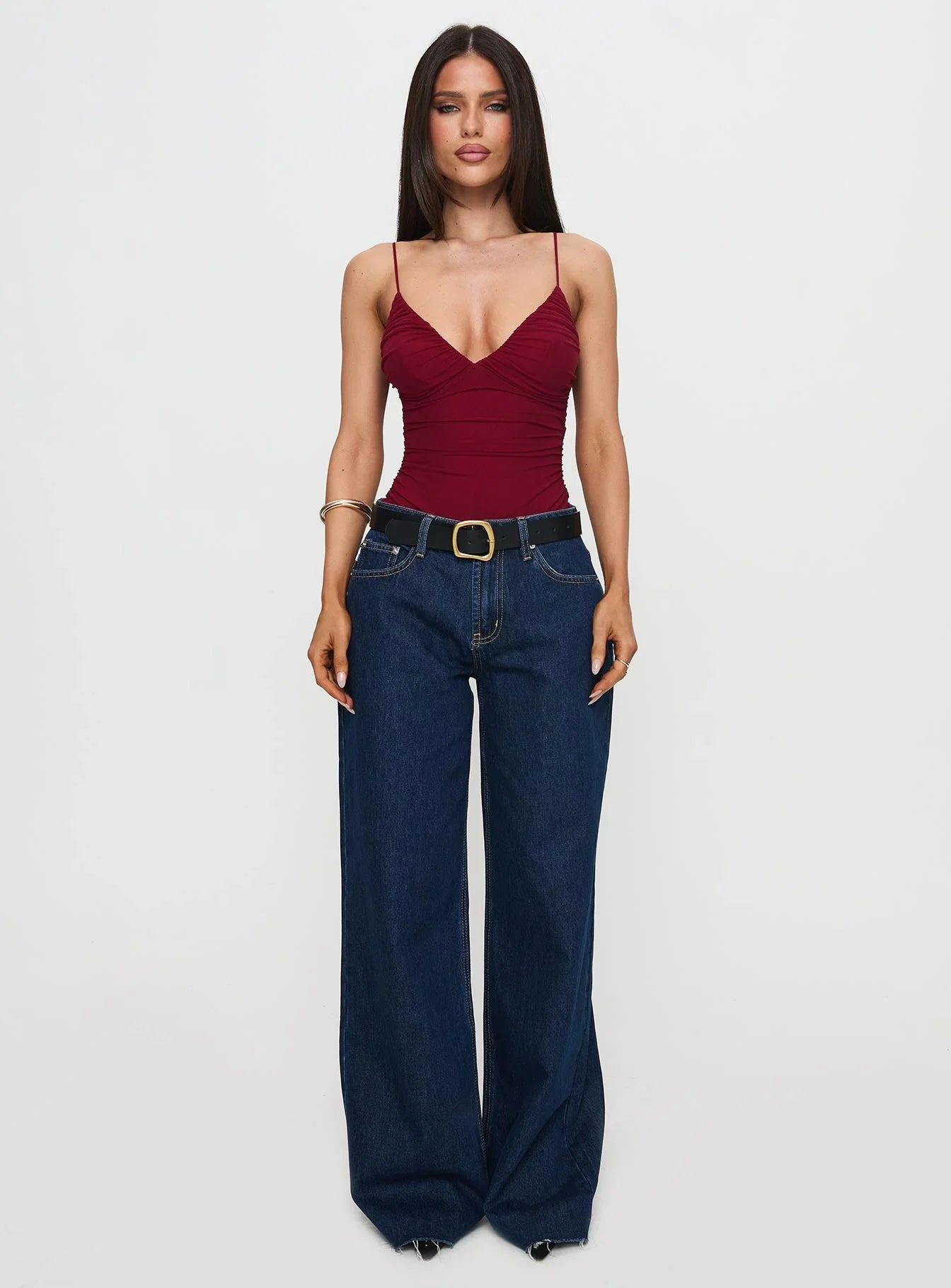 Merril Bodysuit Maroon