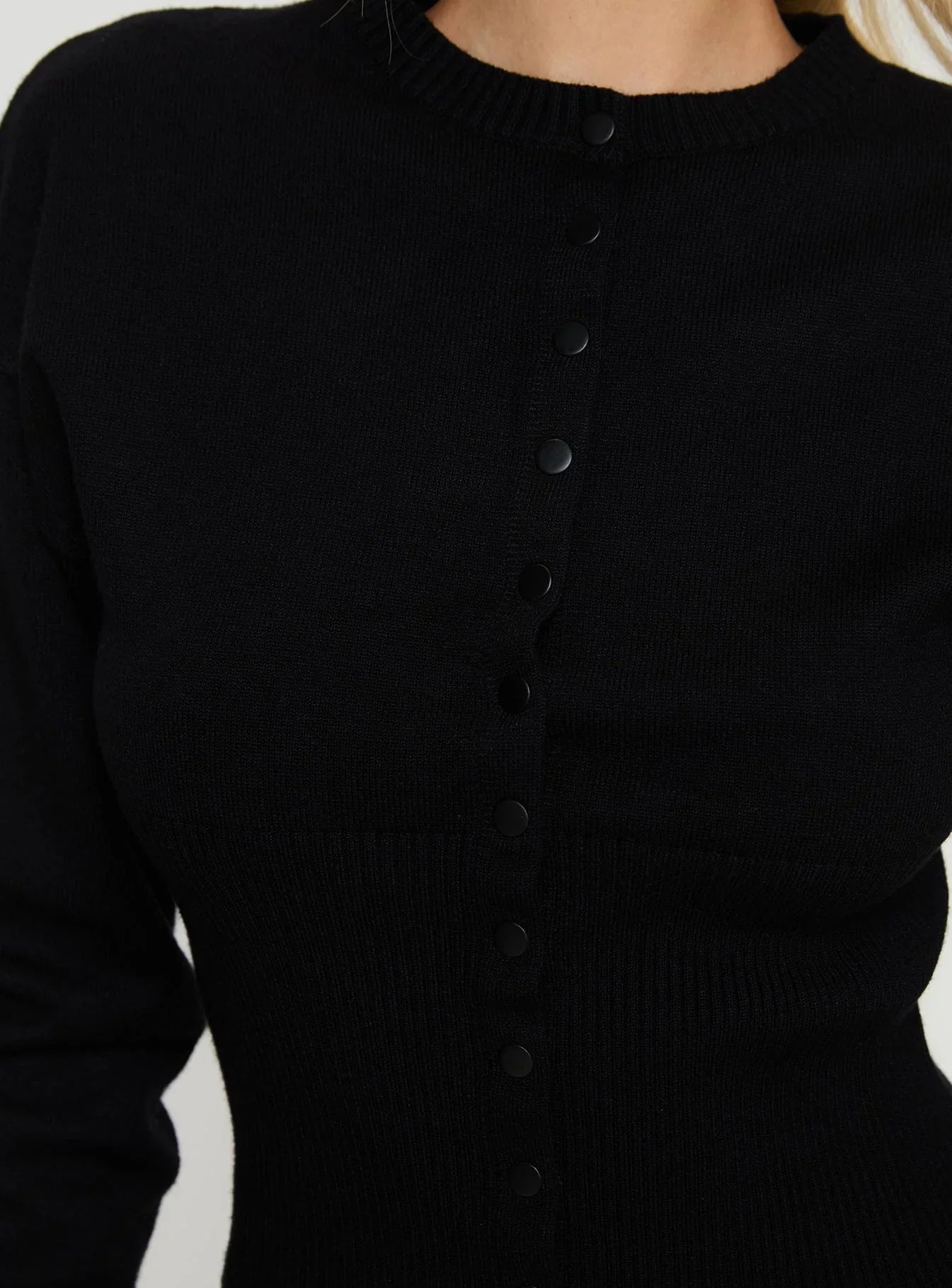Head In The Clouds Cardigan Onyx