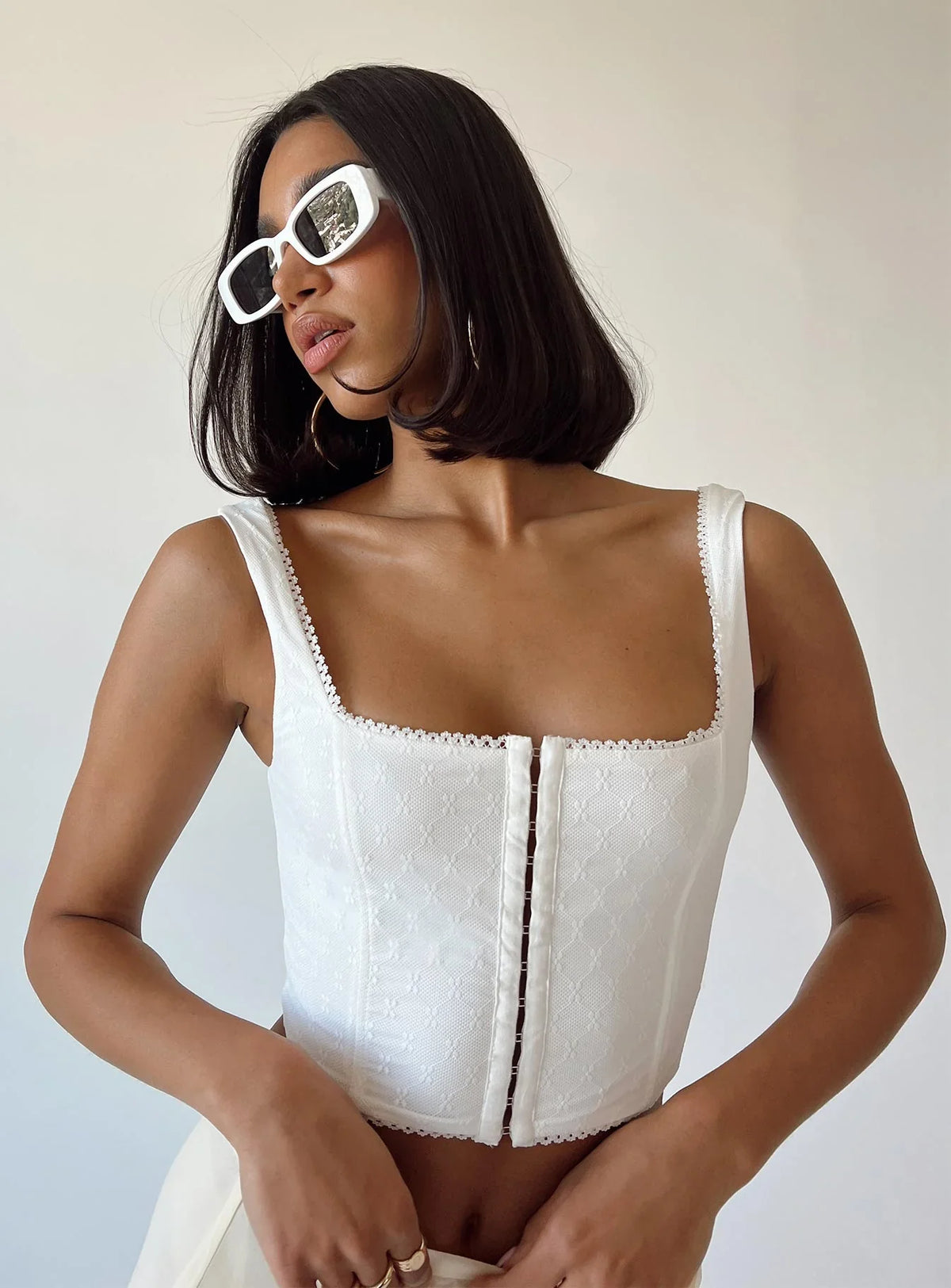 Bryleigh Top White