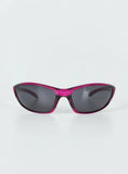 Rave On Sunglasses Burgundy