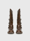 Buckle Down Boots Brown