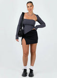 Lowell Mini Skirt Black