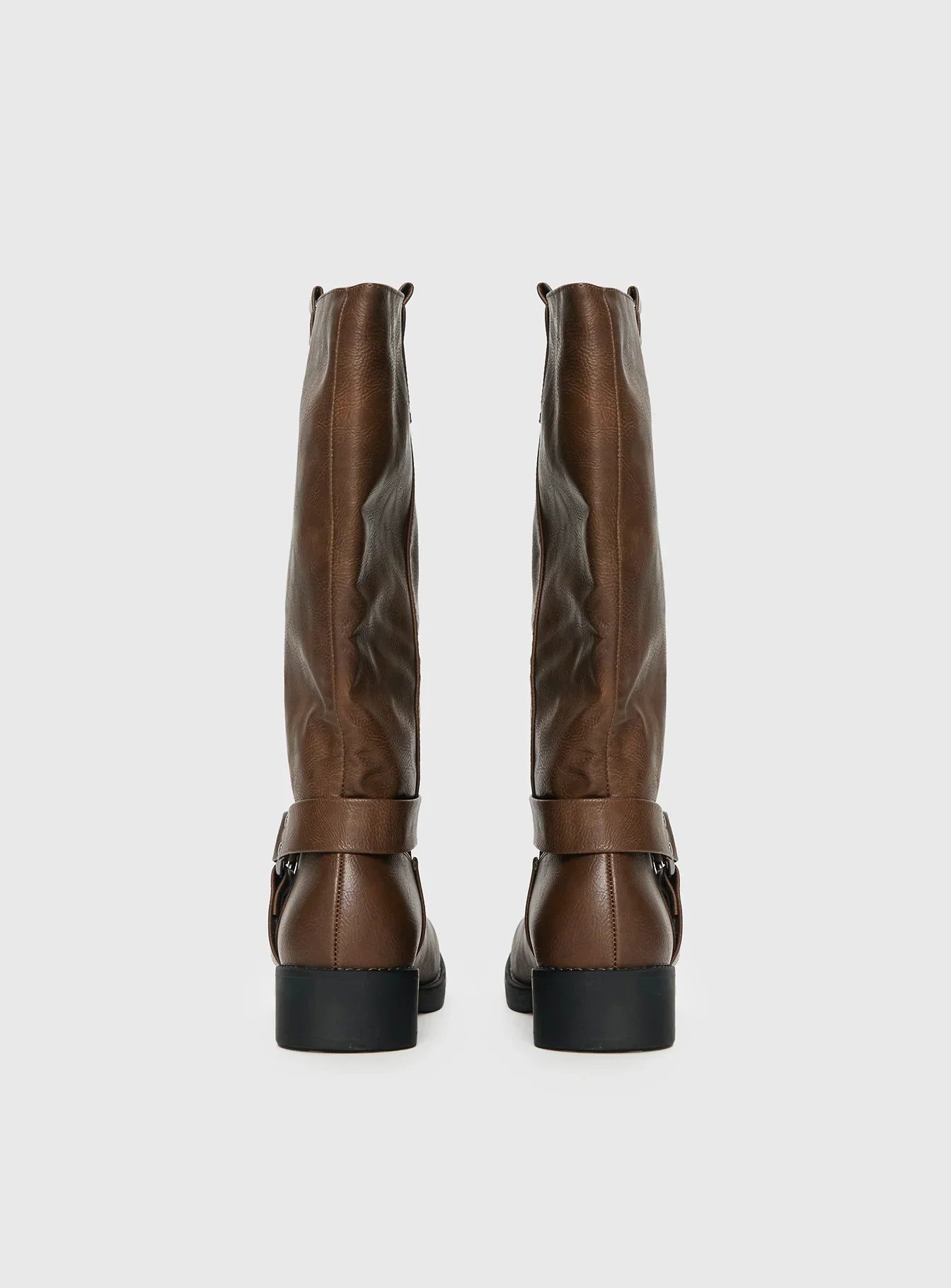 Wrecked Western Boots Brown