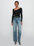 Look This Good Backless Bodysuit Black