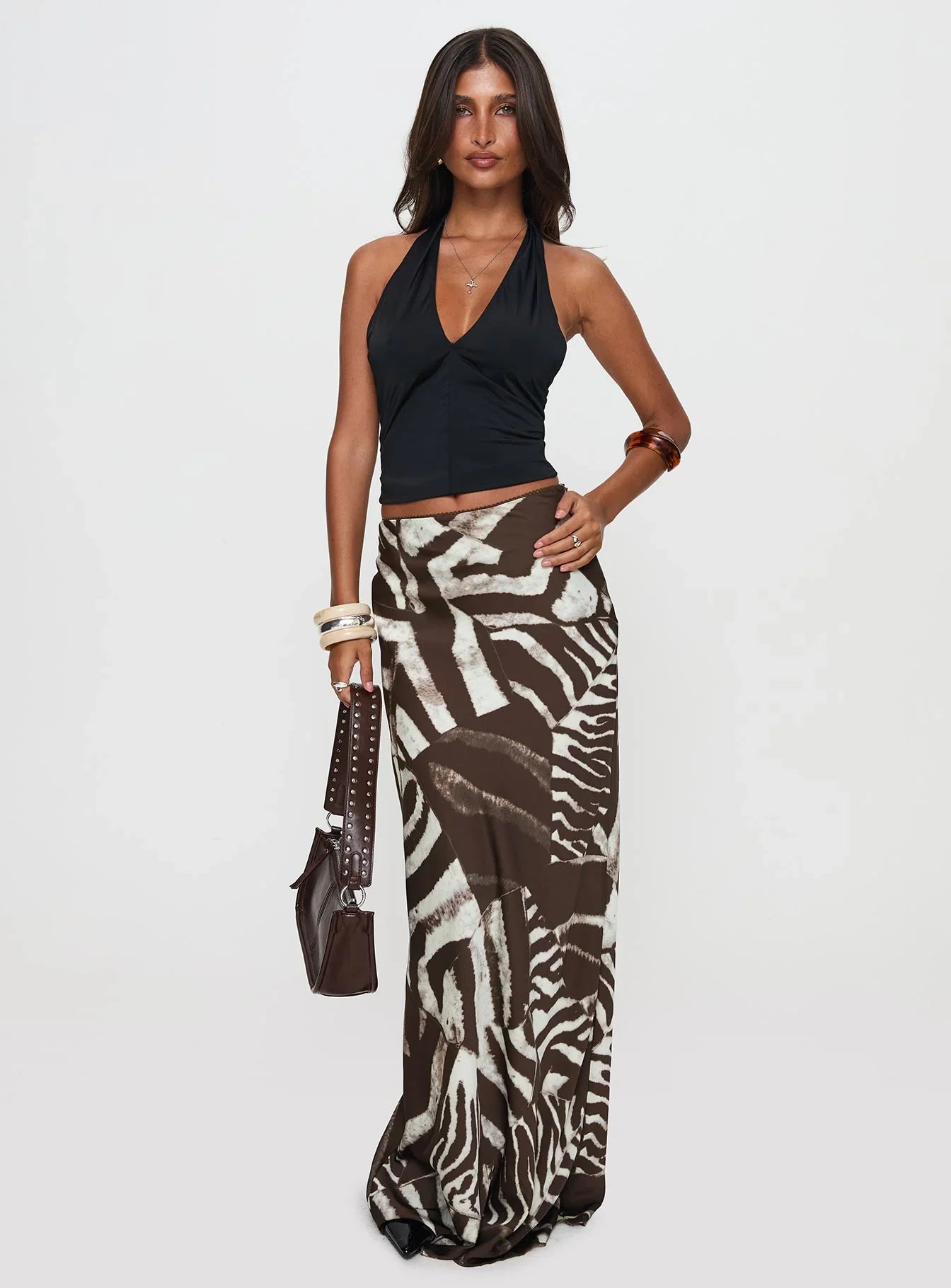 Rowana Maxi Skirt Multi