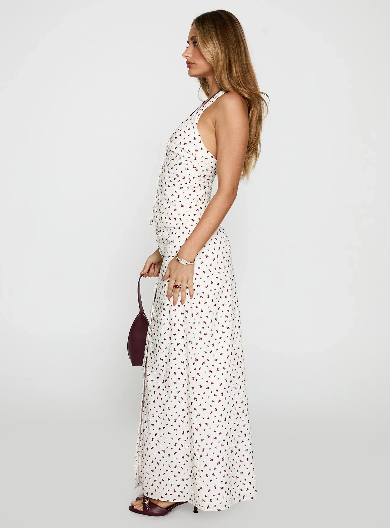 On The Radio Maxi Skirt Multi