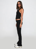 Truth Be Told Straight Leg Pant Black