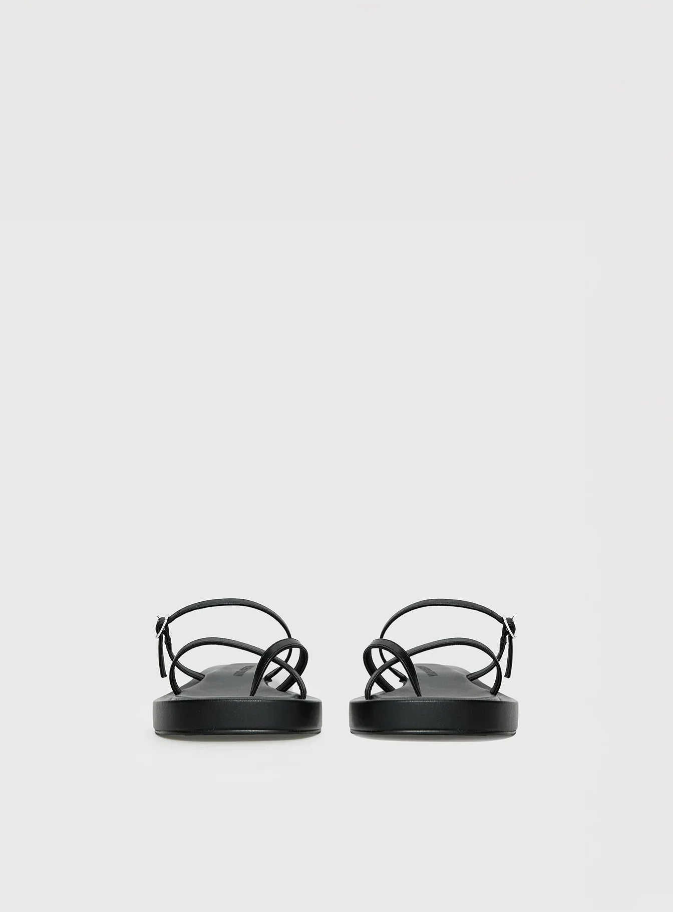 Riki Mini Belt Sandals Black